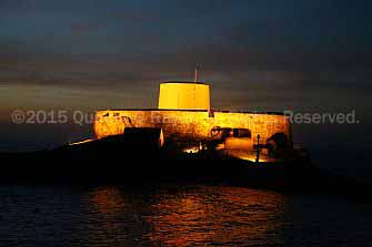 Fort Grey by twilight