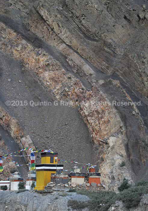 Kagbeni Rock Strata