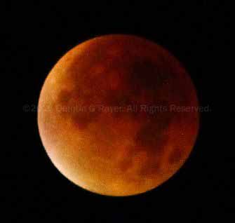 Super-moon eclipse